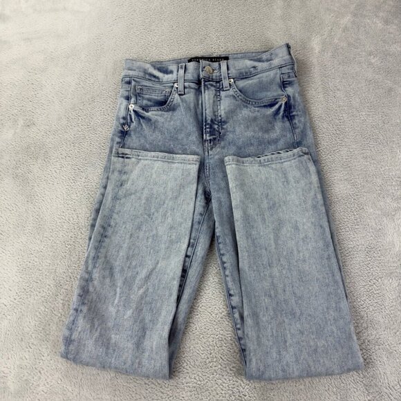 Veronica Beard Jeans Ryleigh Slim Straight High Rise Women’s Size 25 US - Picture 7 of 15